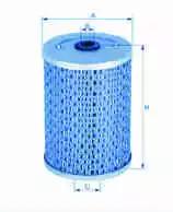 Фильтр топливный MB (бумага) D-34,7 H-115