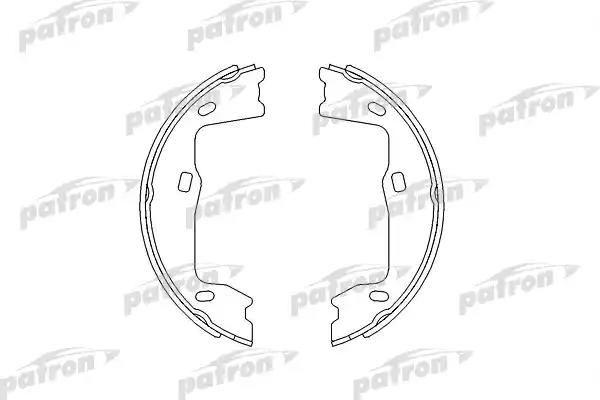 Колодки торм.бараб. OPEL ADMIRAL A 65-69