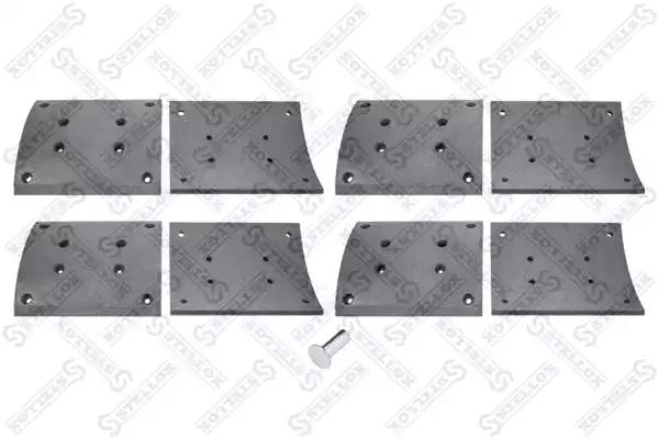 Накладки тормозные 19581 1-рем (410x223) 93060 MAN