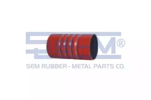 Патрубок интеркулера! красный (р) D=90mm L=190mm\ RVI
