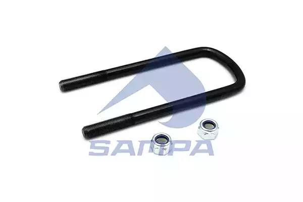 Стремянка рессоры M18x1.5x82x240 с гайками Mercedes Atego 12ser