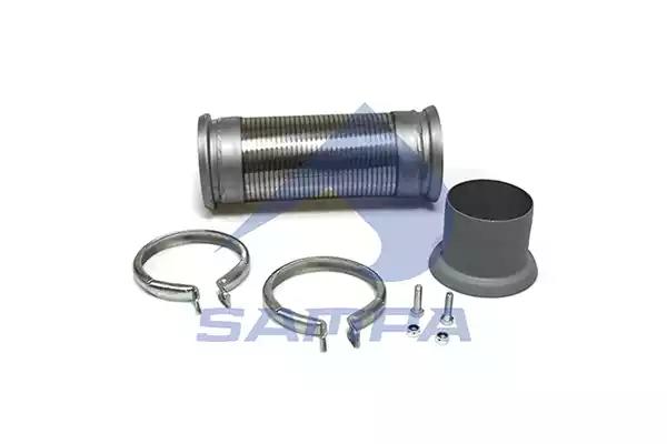 РМК сетки глушителя  гофра 118/110/104x296+стакан+2xомута+болты \MB