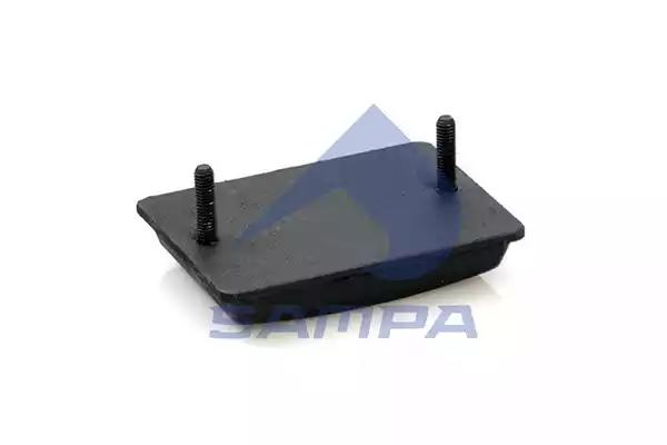 Прокладка рессоры пластина 70x90x18 2шп.-M6 MB
