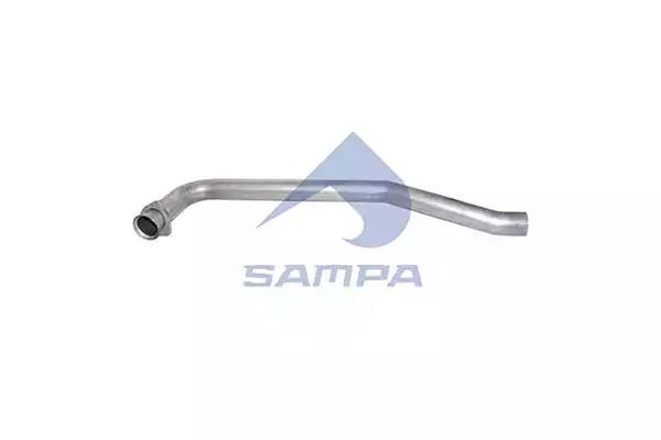 Труба глуш.треуг.фланец MAN L2000