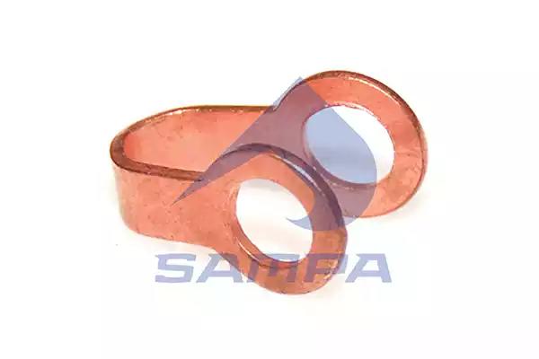 Шайба медная 6,2x11x1мм П-образная; обратки; D28