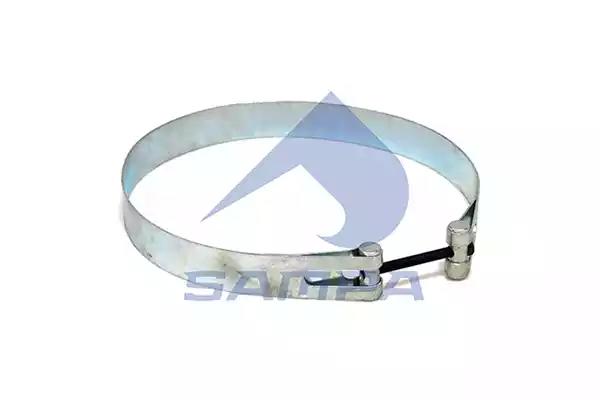 Хомут глушителя (цинк) Volvo FH12/FH16