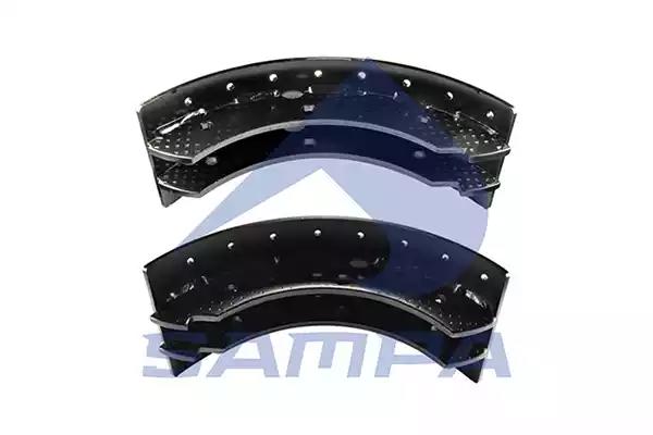 Колодка тормозная 410x125 VO / срез - срез / 17992