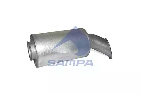 Глушитель малый лев. Volvo FH/FM