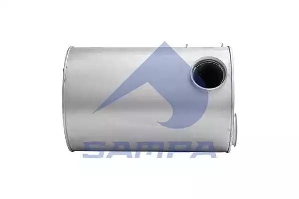 Глушитель основной Volvo F/FH12 (бочка)