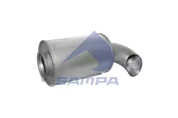 Бочка глушителя конечная VOLVO