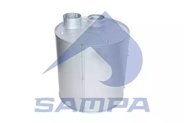 Глушитель основной DAF (бочка) XF95