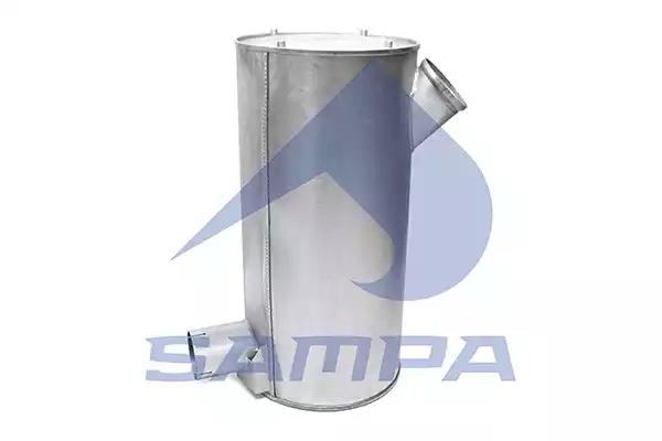 Глушитель основной IvecoEUROTECH  (бочка) ЕВРО 3