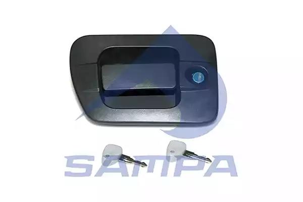 Ручка двери правая (личинка + 2 ключа) Iveco Stralis