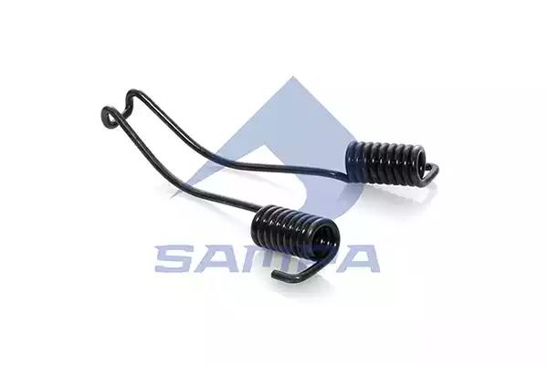 Пружина тормозная возвратная 142x15.4x3.6 BPW V-образная