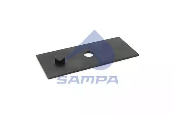 Пластина регулировки соосности BPW 235*98*5 с болтом