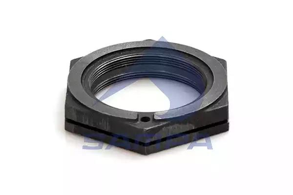 Гайка ступицы M88x2 H=24 SW120 \Fruehauf SMB левая