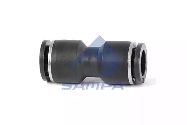 Фитинг (пластик) прямой / d 12 мм