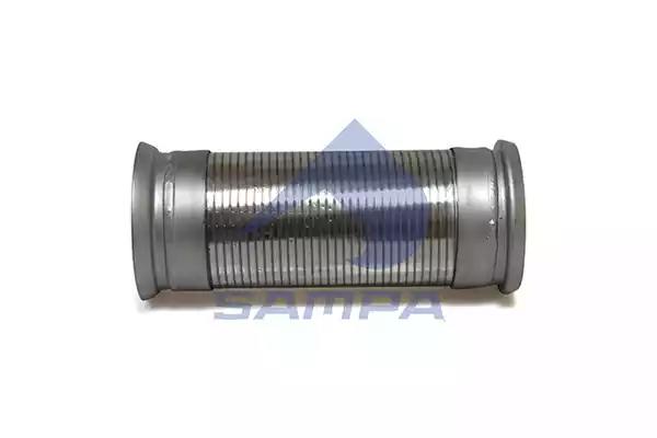 Гофра выхлопной системы 115x295 (цинк) с фланцами