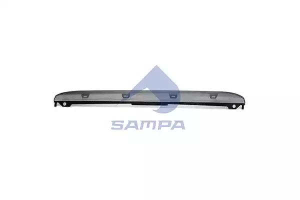 Сетка бампера центральная (без отверстия для камеры) 100*870мм R 2010 CG/CR SCANIA