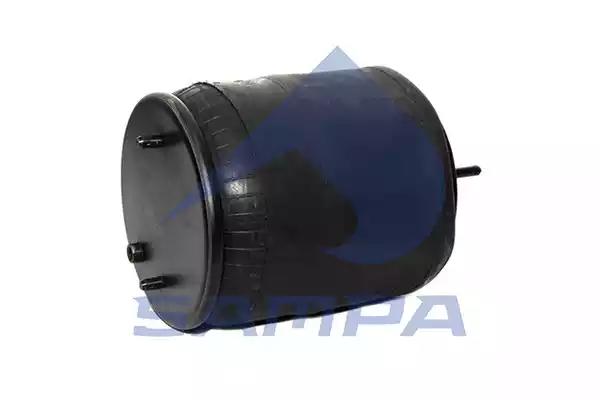 Пневморессора со стаканом (металл) 2шп.М12 1шт. М14 смещ.56.5 поршень сталь 1шп.d11.9 \ Scania