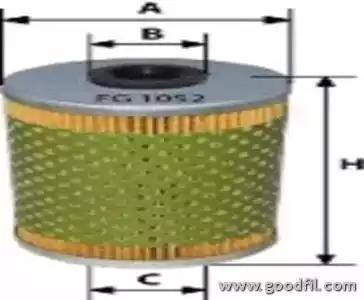 Фильтр топливный MB (бумага) D-34,7 H-115