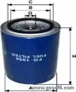 Топливный фильтр, навинчиваемый