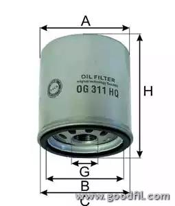 Фильтр масляный ДВС CHEVROLET Lacetti 1.4-1.6 04-13г, Cruze 1.4-1.6, Captiva 2.4 06-11г