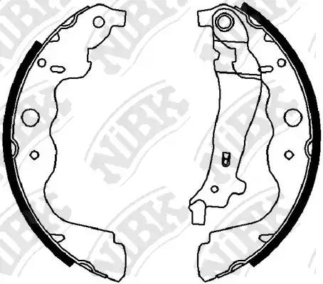 Колодки торм.зад. RENAULT Duster/Logan/Kangoo 1.4/1.5dCi/1.6 07->