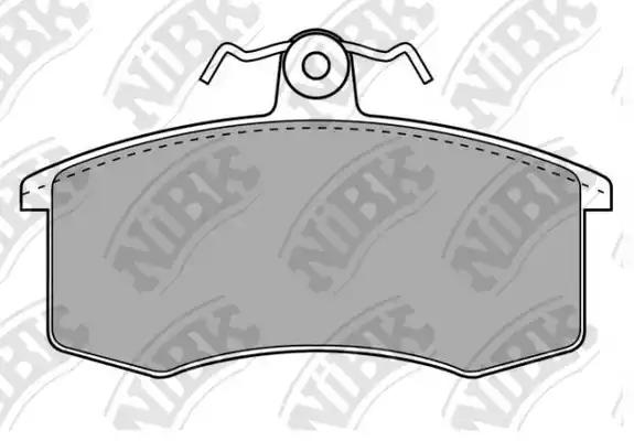 Колодки тормозные дисковые передние ВАЗ 2108-09