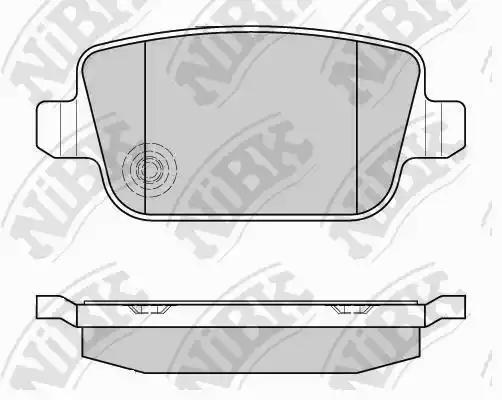 колодки дисковые задние!\ Ford Mondeo IV/Kuga/Galaxy 2.0-2.5/1.8TDCi 06>