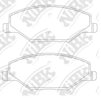 Колодки торм. пер. VW Polo 09