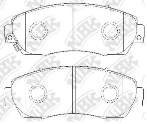 Колодки торм.пер. HONDA CR-V 06  HAVAL F7/F7x /GREAT WALL Hover H6 11->