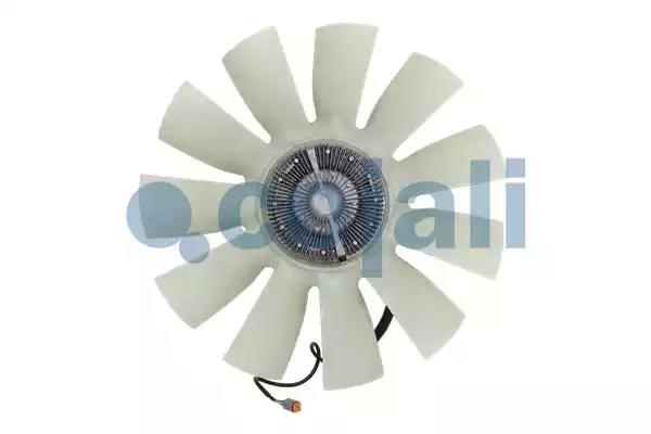 Гидромуфта Scania с крыльчаткой 11 лопастей электр.фишка 5 проводов.