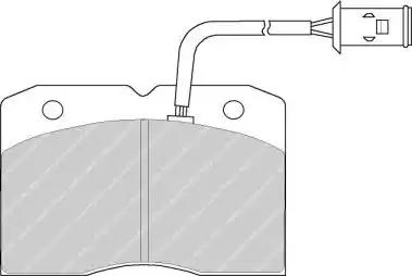 Тормозные колодки передние