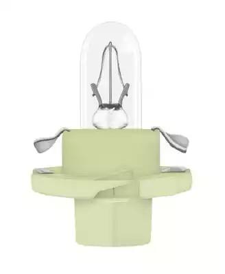 Лампа 12V пластиковый цоколь BX8.4d приборная панель 2W (зеленый)