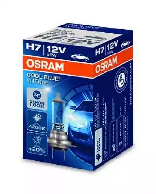Лампа 12V галоген H7 55W OSRAM Cool blue (дневной свет 4200K)
