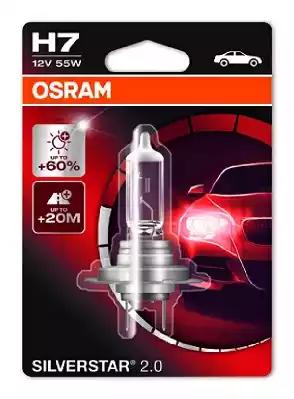 Лампа 12V галоген H7 55W OSRAM +60%