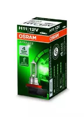 Лампа 12V галоген H11 55W OSRAM Ultra Life (увеличенный срок службы)