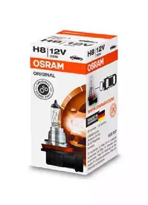 Лампа 12V галоген H8 35W OSRAM