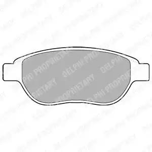 колодки дисковые п.\ Peugeot 307, Citroen Xsara 1.6-2.0/HDi 00>