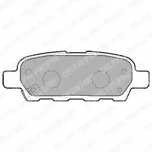 колодки дисковые задние!\ Nissan Murano/X-Trail/Quasqai/Murano 1.6-3.5, Infiniti