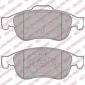 Колодки торм.пер.Renault Megane Sedan/Coupe 08