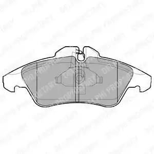 колодки дисковые п. !\ MB Sprinter 208D/308D, VW LT II 28-35 95