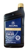 Масло моторное синтетическое ACURA Synthetic Blend 5W-20, 0.946л
