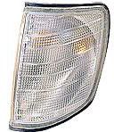 Фонарь поворота MB W124 левый (белый)
