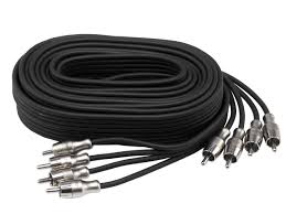 Кабель RCA 4-х канальные 5 метров  AURA RCA-B254 MKII