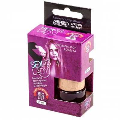 Ароматизатор возд."contex" боченок Sex Lady