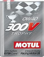 Масло моторное синтетическое 300V TROPHY 0W-40, 2л