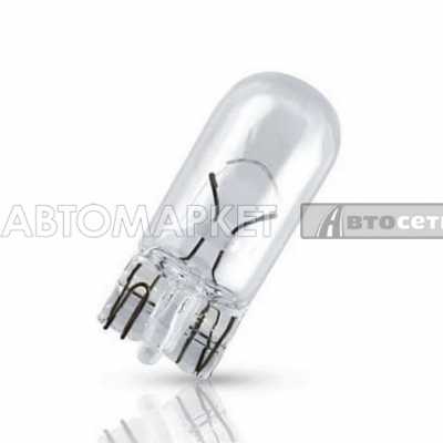Лампа 12V W5W без цоколя габарит W2.1X9.5D