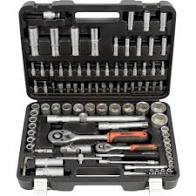 набор торцевых головок 1/4"DR 4-14 мм и 1/2"DR 10-32 мм 94 предмета